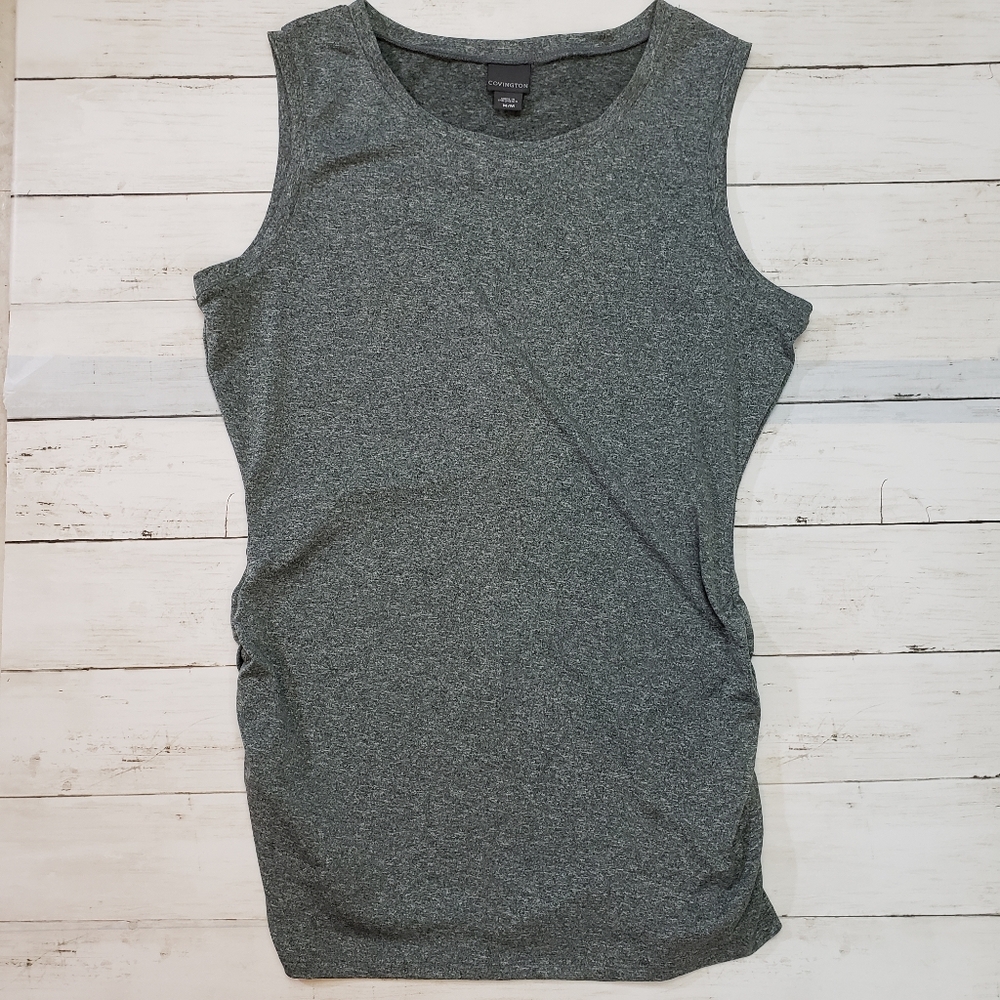 Covington Sleeveless Raunched Sides Top Size M